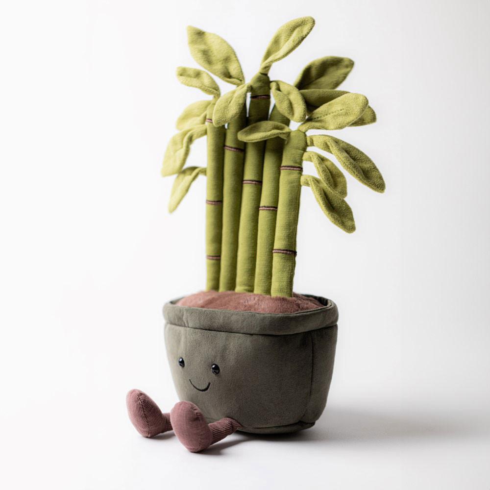 Peluche Jellycat Amuseables Potted Bamboo,31cm x 12cm x 7cm Verdes | Portugal  CPKBS-3294
