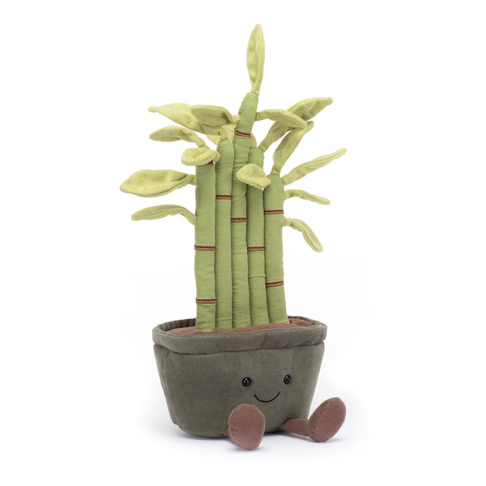 Peluche Jellycat Amuseables Potted Bamboo,31cm x 12cm x 7cm Verdes | Portugal  CPKBS-3294
