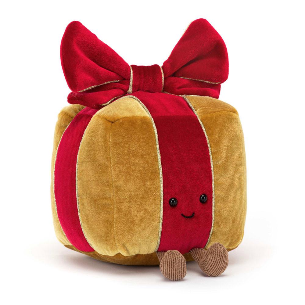 Peluche Jellycat Amuseables Present,13cm x 11cm x 11cm Amarelas | Portugal  WXYTO-8465