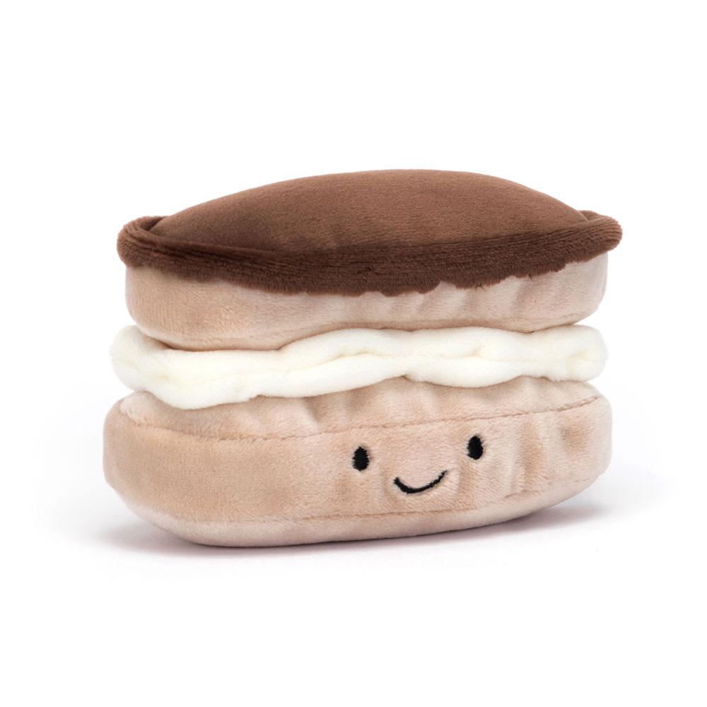 Peluche Jellycat Amuseables Pretty Patisserie Éclair,7cm x 12cm x 6cm Bege | Portugal  SATLY-5637