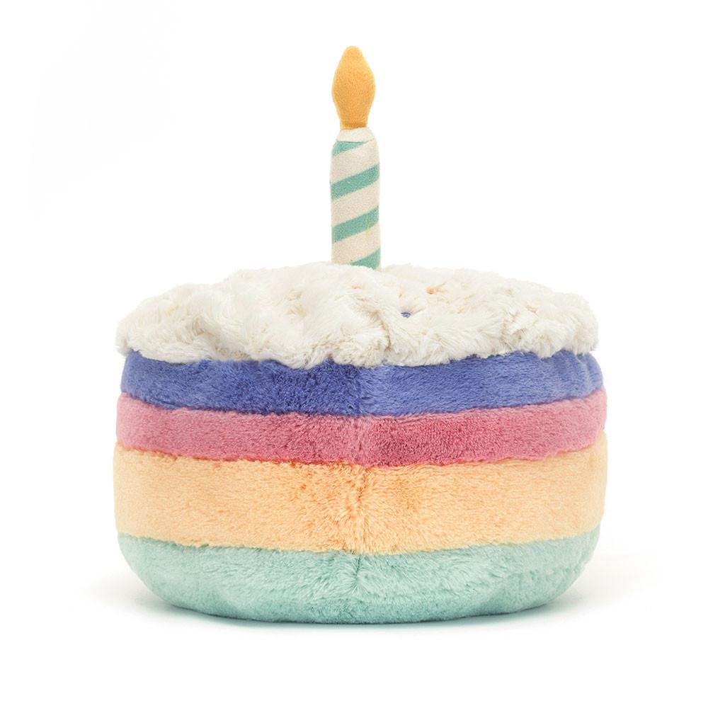 Peluche Jellycat Amuseables Rainbow Birthday Cake,26cm x 21cm x 21cm Azuis | Portugal  IZVRS-5289