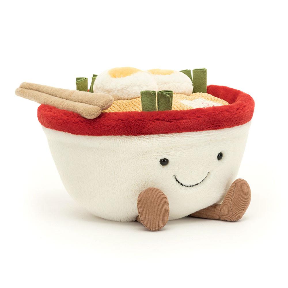 Peluche Jellycat Amuseables Ramen,15cm x 17cm x 16cm Cinzentas | Portugal  EIPVF-8674