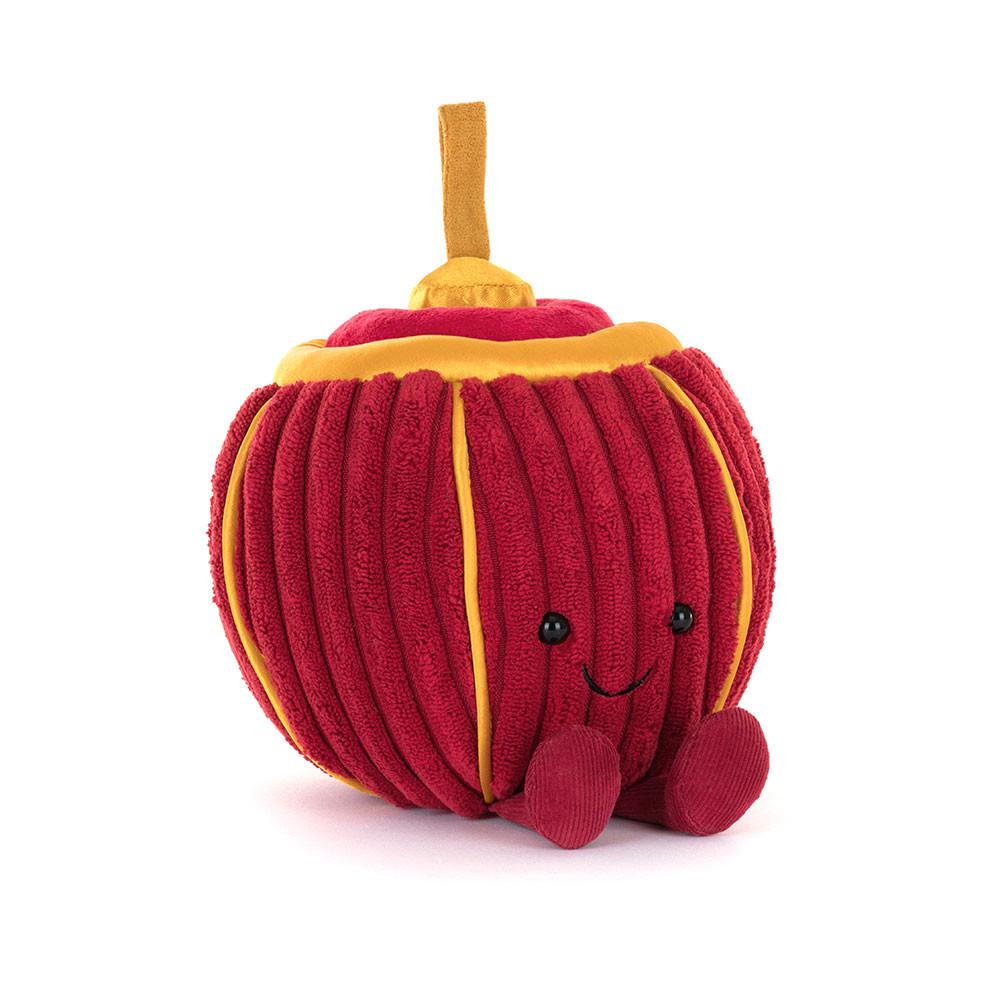 Peluche Jellycat Amuseables Rayray Lantern,17cm x 12cm x 12cm Vermelhas | Portugal  EFMCZ-8015
