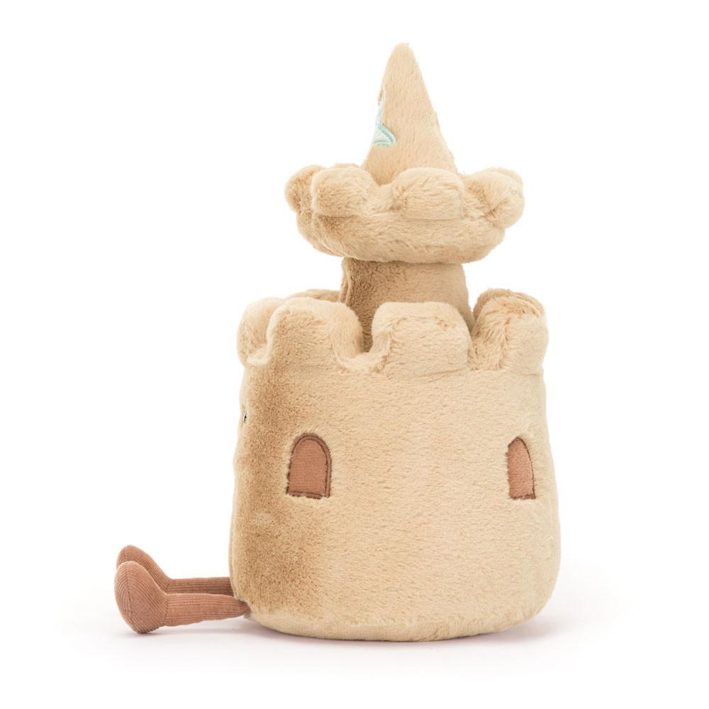 Peluche Jellycat Amuseables Sandcastle,29cm x 15cm x 14cm Bege | Portugal  PNFHK-0615