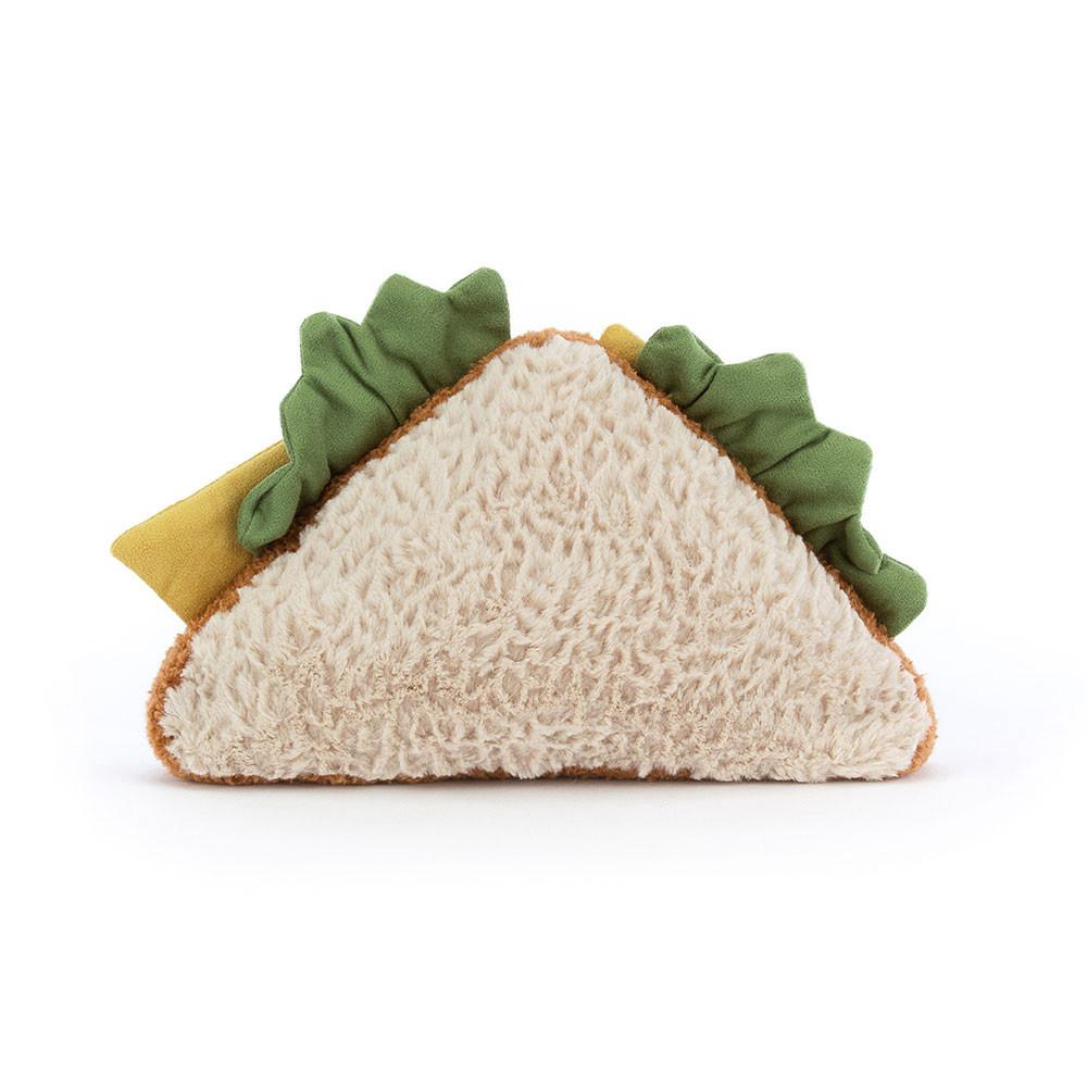Peluche Jellycat Amuseables Sandwich,18cm x 25cm x 7cm Bege | Portugal  DFHGM-5042