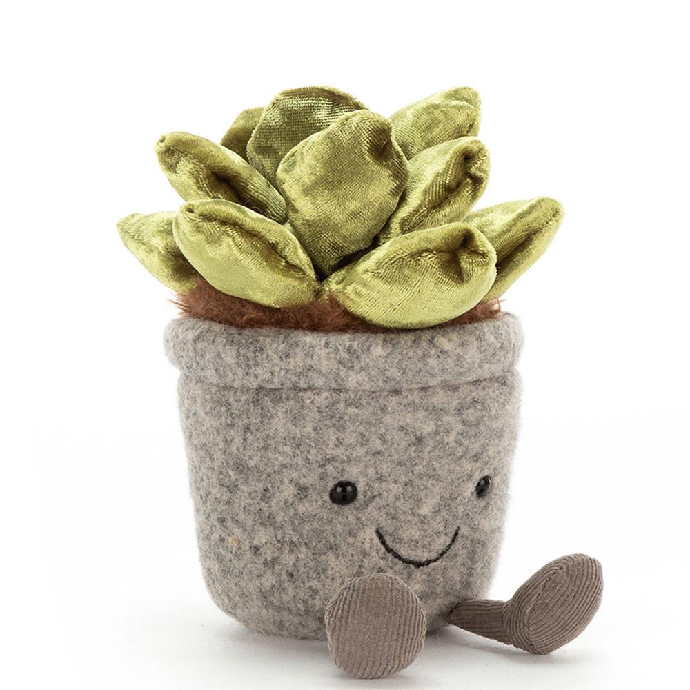 Peluche Jellycat Amuseables Silly Succulent Jade,15cm x 7cm x 6cm Verdes | Portugal  HSQIG-3975