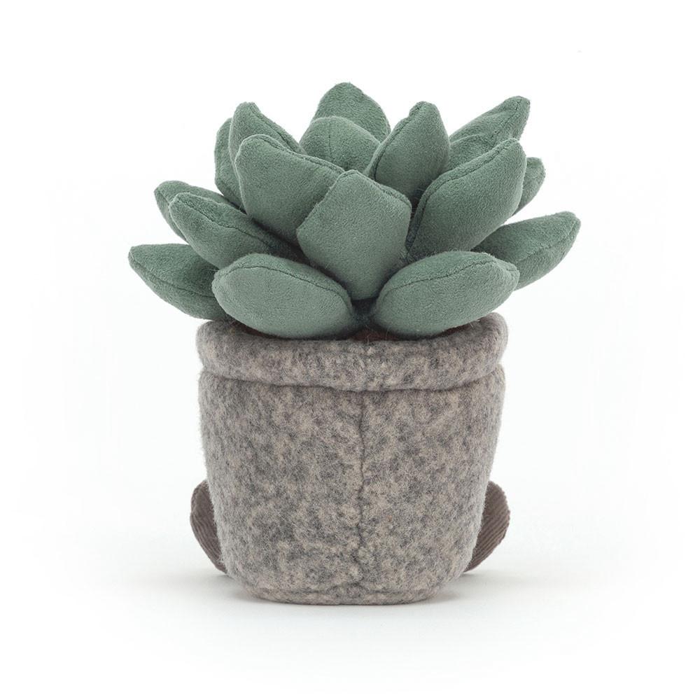 Peluche Jellycat Amuseables Silly Succulent Azulita,16cm x 7cm x 6cm Verdes | Portugal  JFAOX-4832