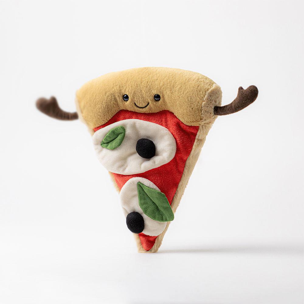 Peluche Jellycat Amuseables Slice of Pizza,23cm x 19cm x 5cm Bege | Portugal  UJEMG-1503