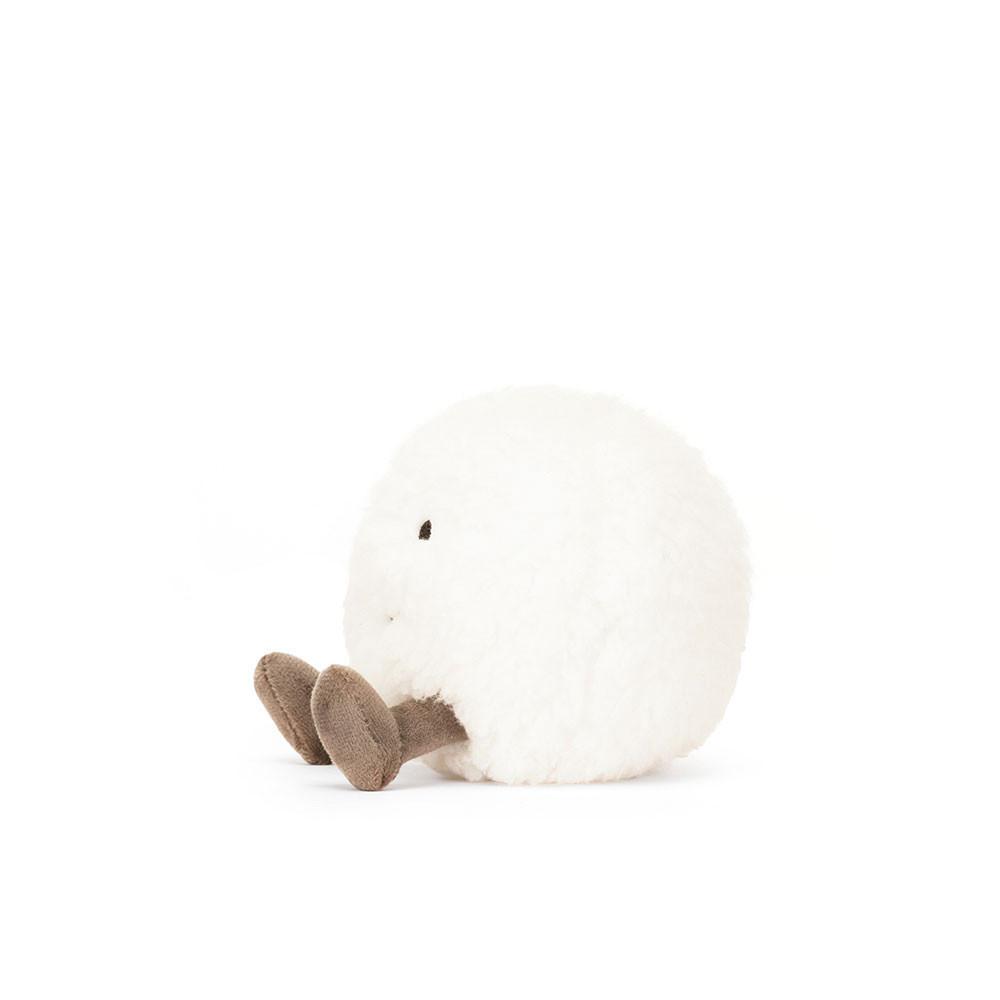Peluche Jellycat Amuseables Snowball,10cm x 9cm x 8cm Branco | Portugal  VKAFG-9275