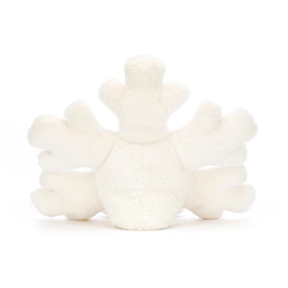Peluche Jellycat Amuseables Snowflake,18cm x 18cm x 7cm Branco | Portugal  KWSER-6384