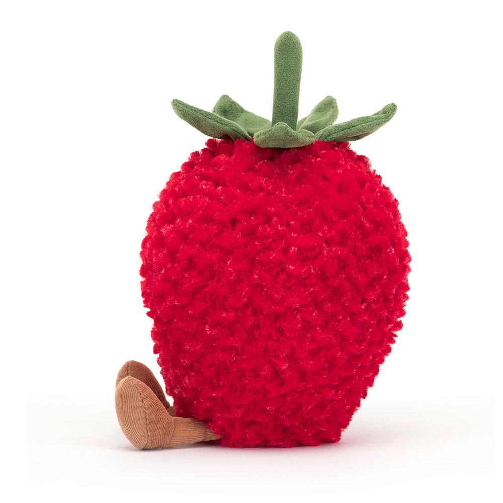 Peluche Jellycat Amuseables Strawberry,20cm x 13cm x 9cm Vermelhas | Portugal  NZOHU-1026