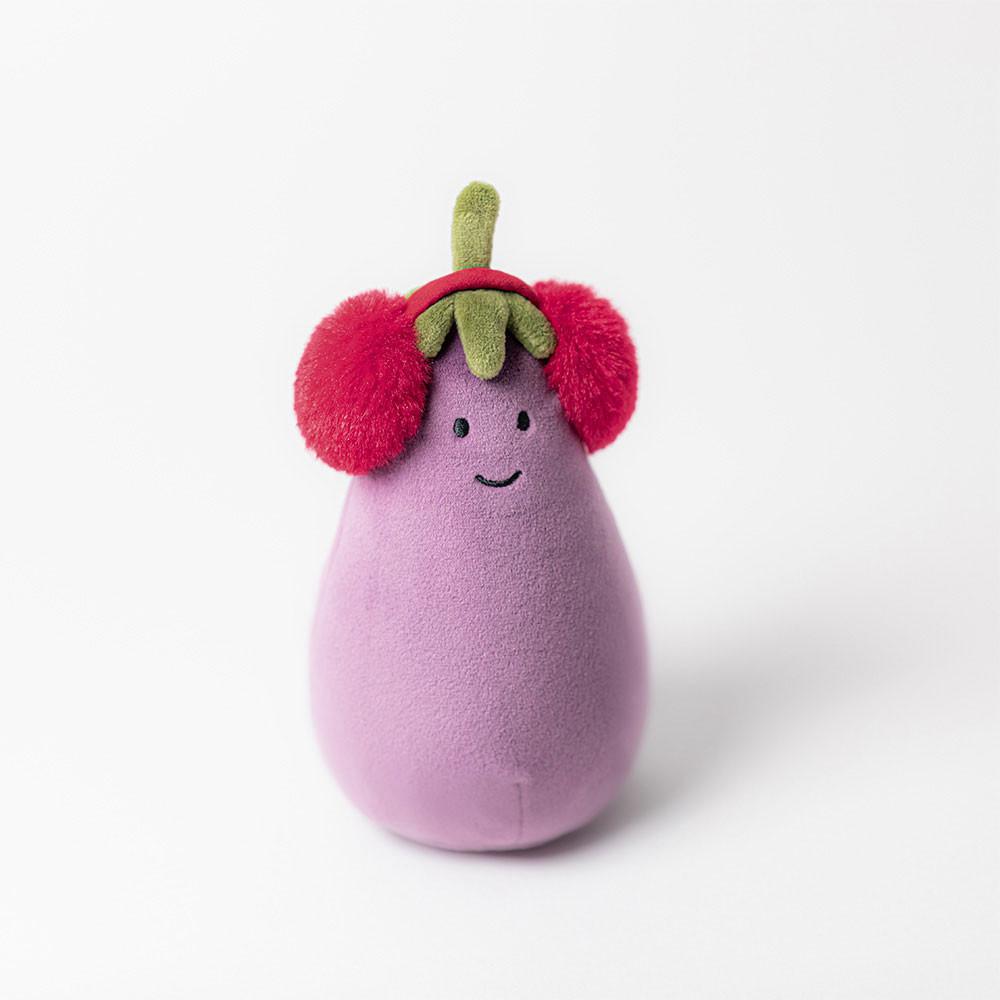 Peluche Jellycat Amuseables Toastie Vivacious Aubergine,16cm x 9cm x 8cm Roxo | Portugal  WTPVH-3602