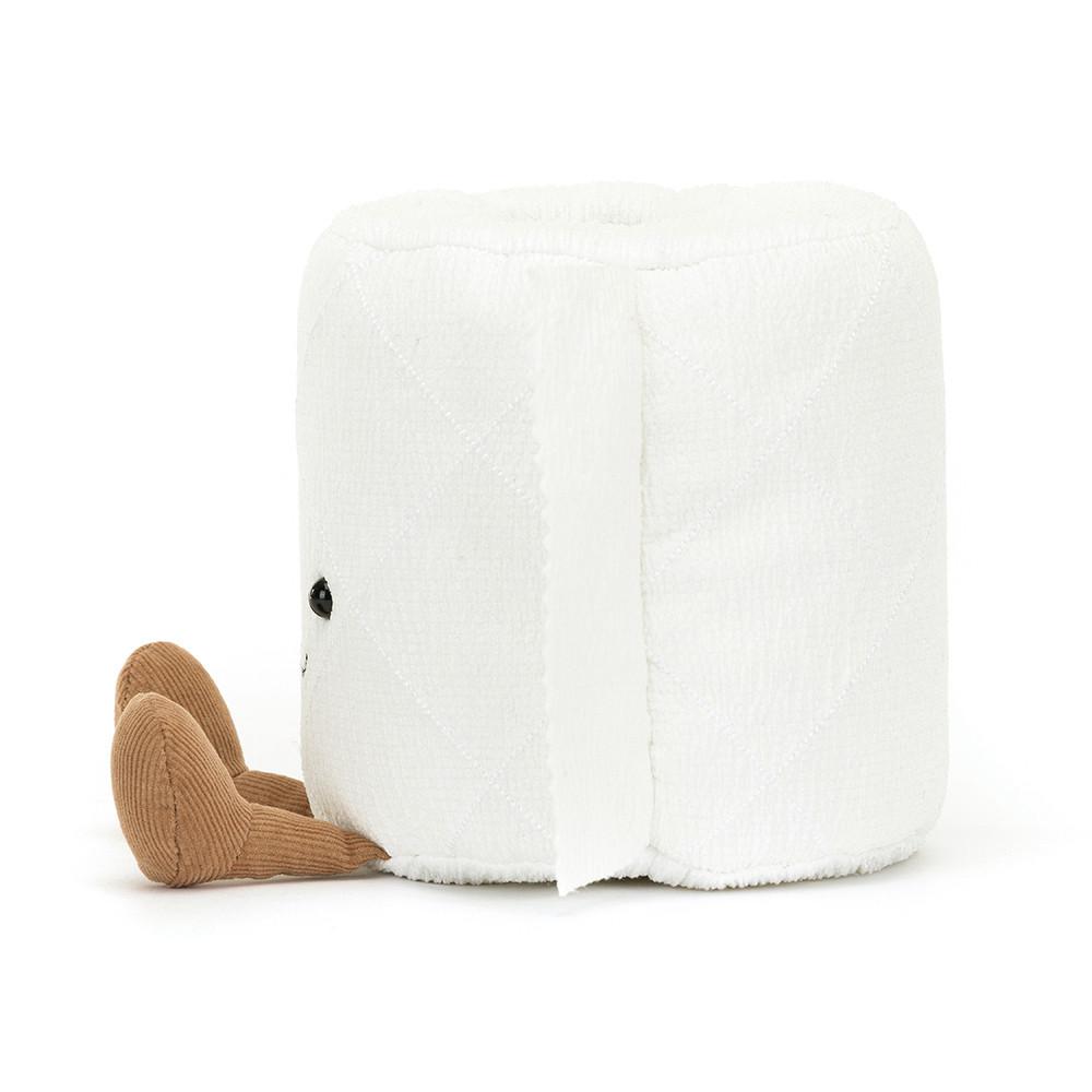 Peluche Jellycat Amuseables Toilet Roll,15cm x 12cm x 12cm Branco | Portugal  AJTXM-4587
