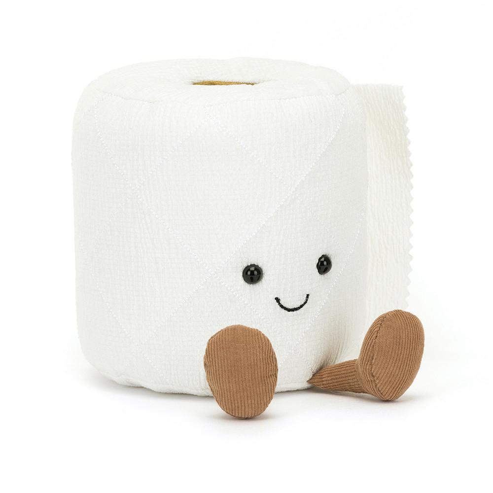 Peluche Jellycat Amuseables Toilet Roll,15cm x 12cm x 12cm Branco | Portugal  AJTXM-4587