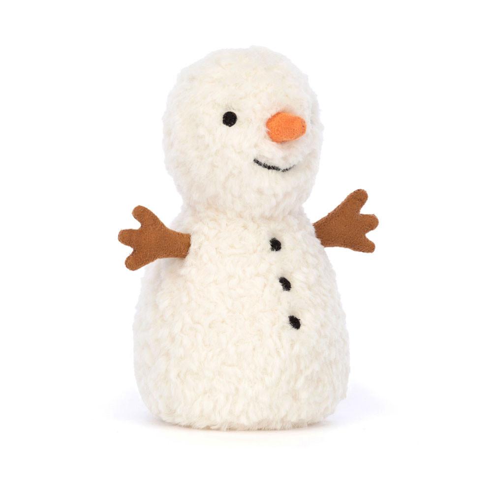 Peluche Jellycat Amuseables Wee Snowman,13cm x 7cm x 7cm Branco | Portugal  VUBOR-9784