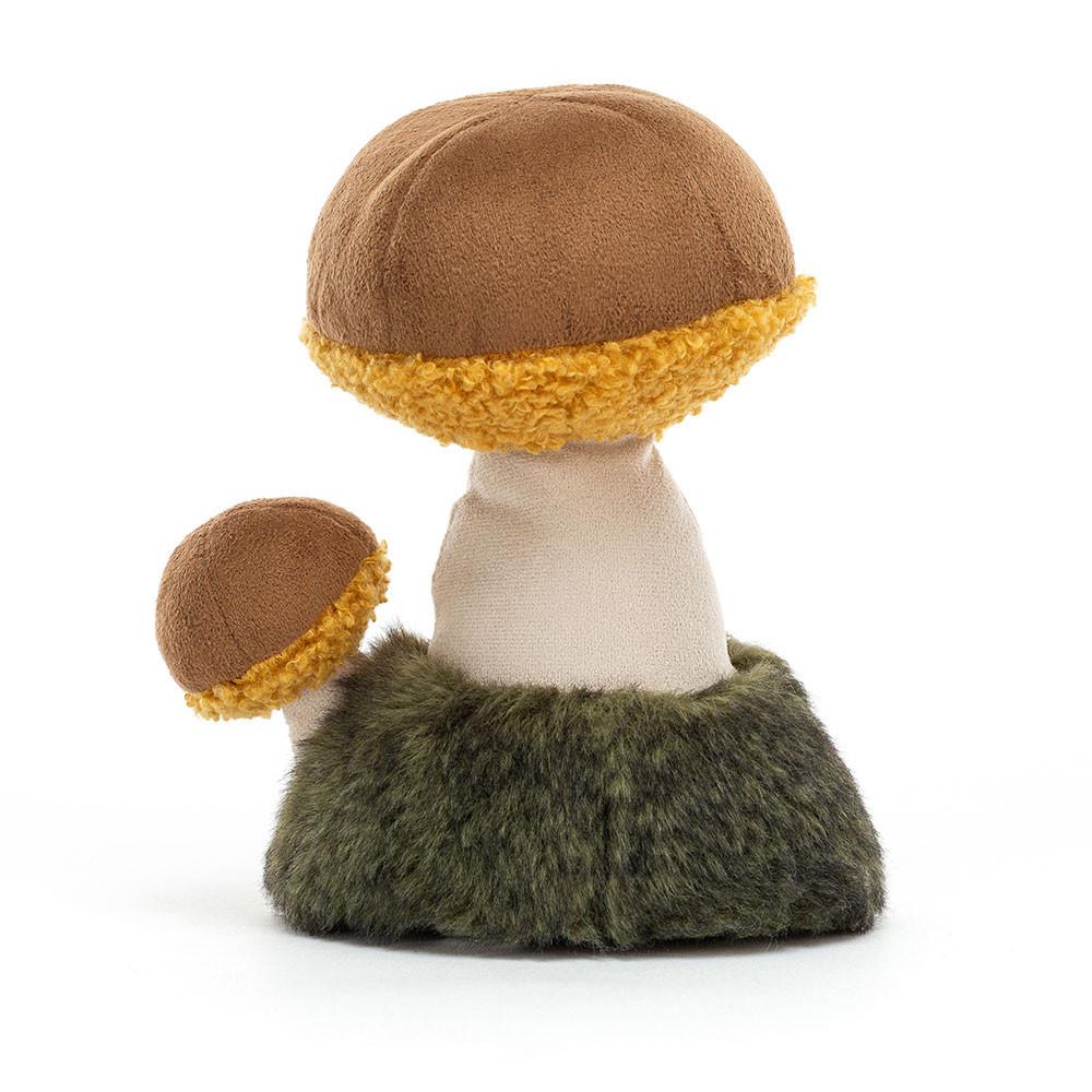 Peluche Jellycat Amuseables Wild Nature Boletus Mushroom,18cm x 7cm x 8cm Marrom | Portugal  MLNAS-9365