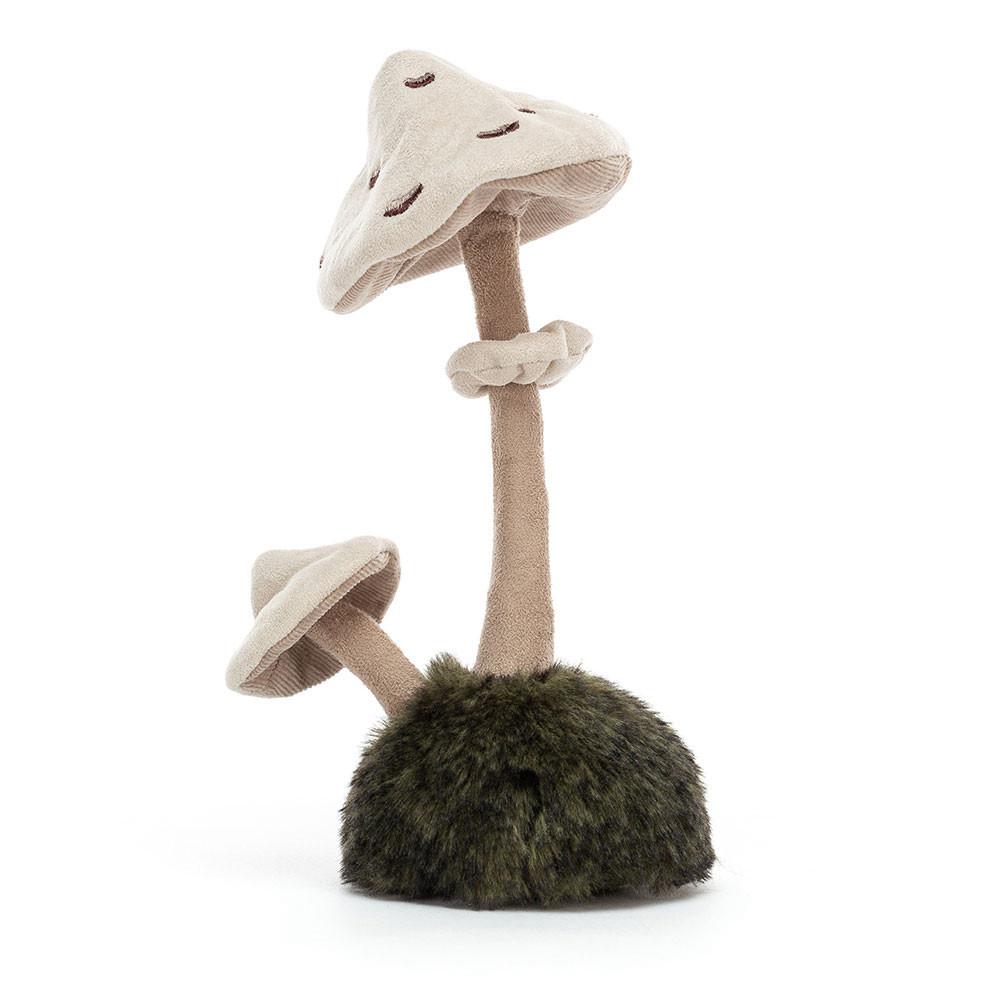 Peluche Jellycat Amuseables Wild Nature Parasol Mushroom,23cm x 9cm x 8cm Branco | Portugal  MVFYE-7382
