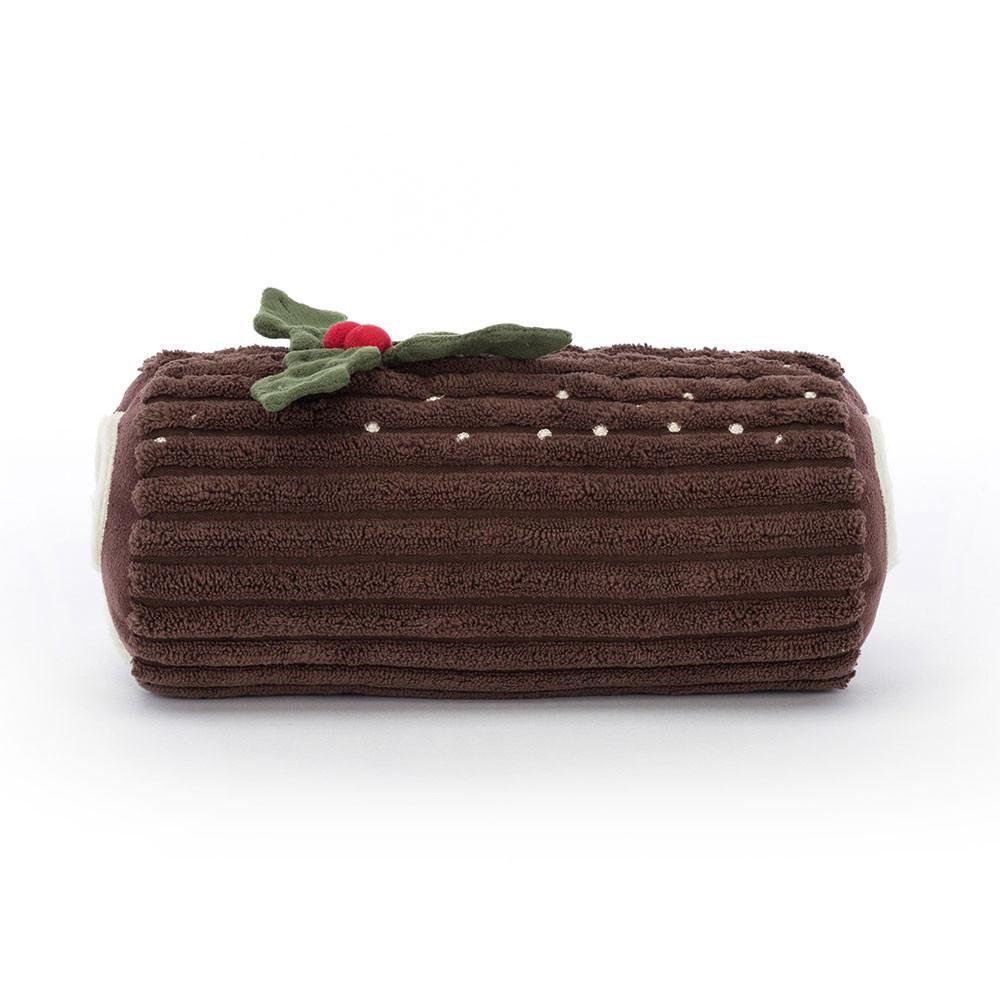 Peluche Jellycat Amuseables Yule Log,11cm x 20cm x 8cm Marrom | Portugal  OKQSE-3251