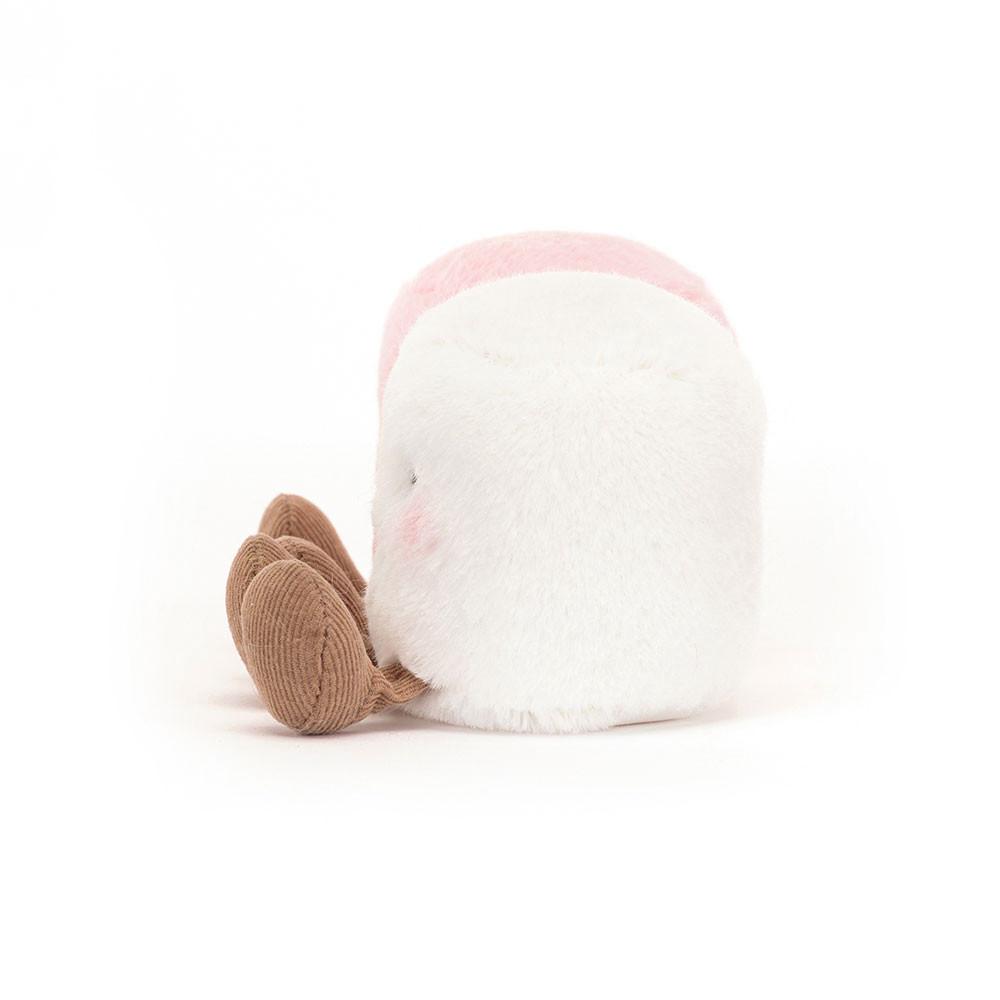 Peluche Jellycat Amuseables and White Marshmallows,9cm x 15cm x 5cm Rosa | Portugal  MANGE-1634