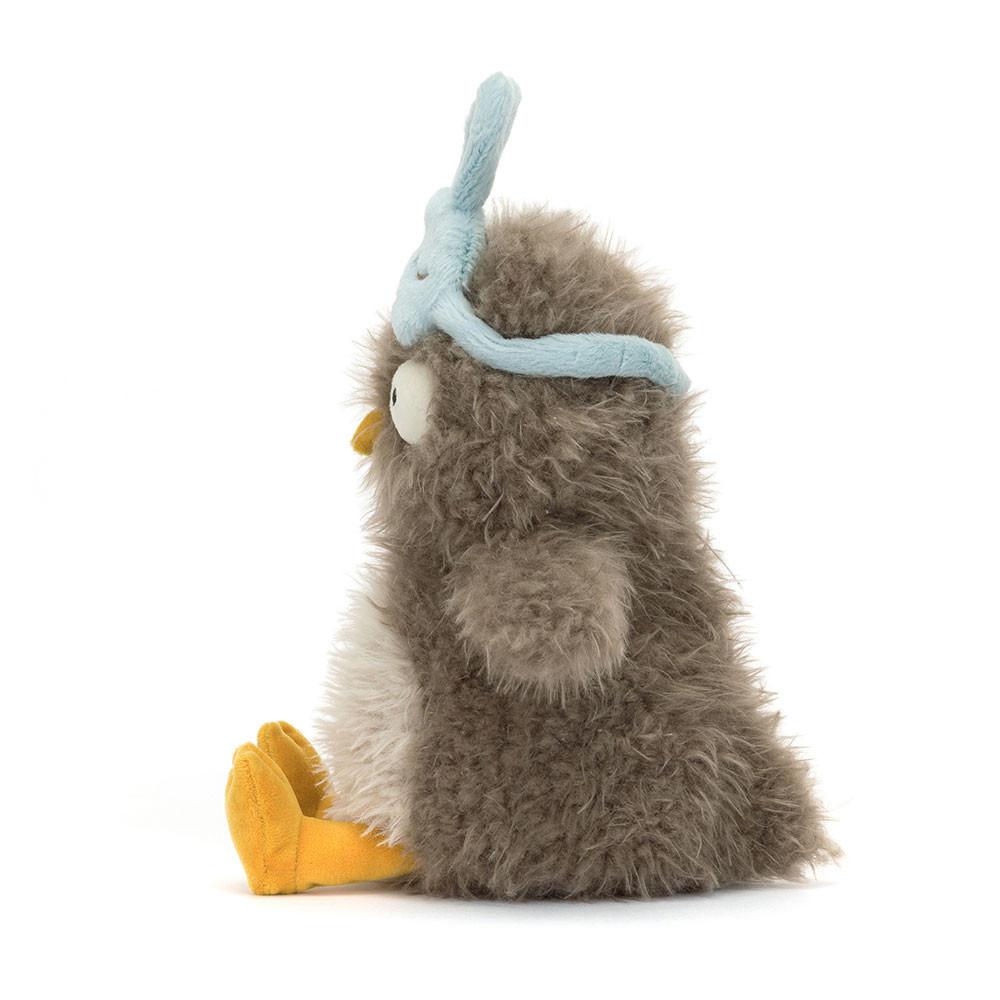 Peluche Jellycat Audrey Hootsoftly,24cm x 12cm x 12cm Bege | Portugal  EZMSG-8736