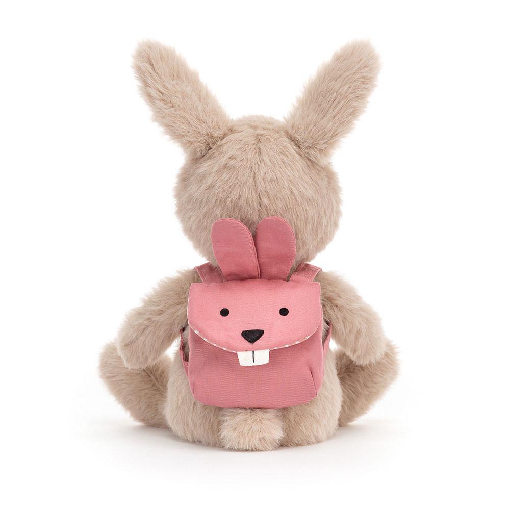 Peluche Jellycat Backpack Coelhinha,22cm x 9cm x 8cm Marrom | Portugal  PLKNM-2867