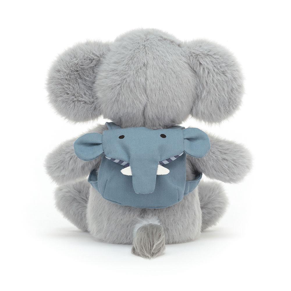 Peluche Jellycat Backpack Elephant,22cm x 9cm x 8cm Cinzentas | Portugal  VHWKQ-9428