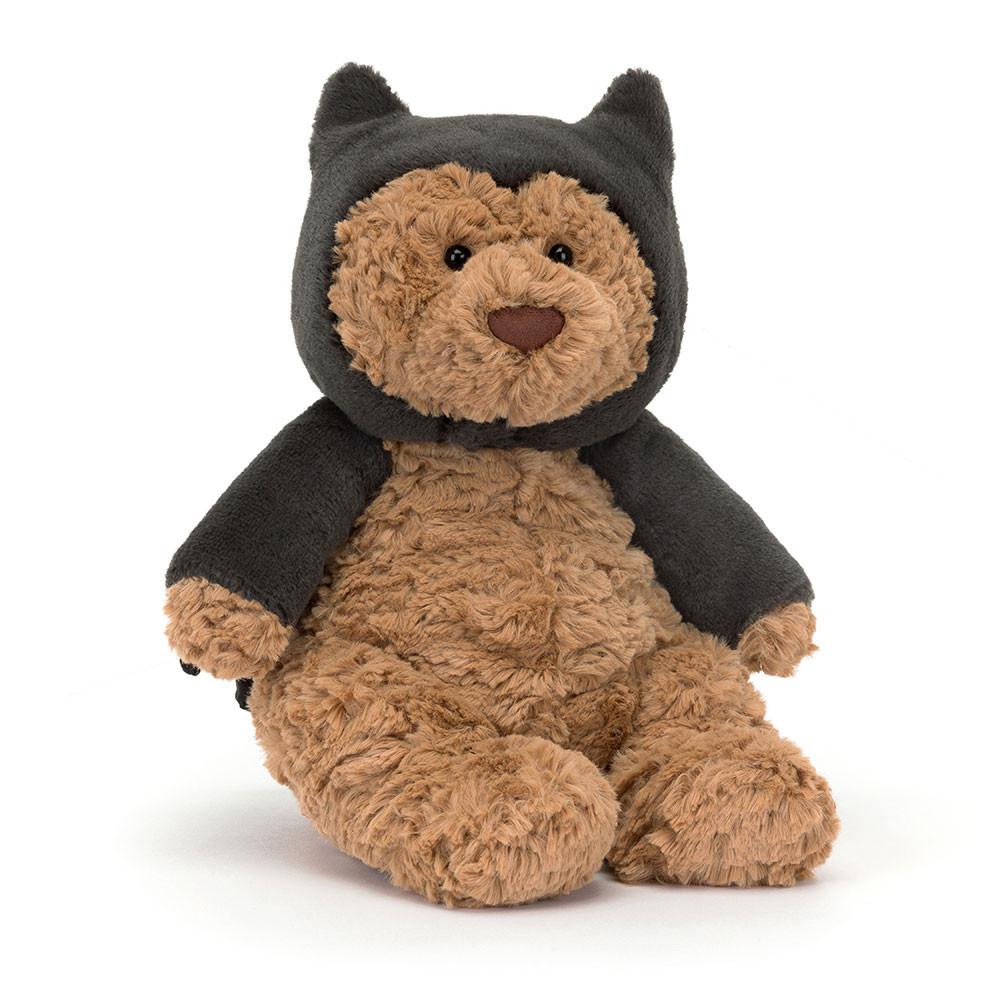 Peluche Jellycat Bartholomew Bear Bat,26cm x 12cm x 8cm Marrom | Portugal  TKFQB-8925