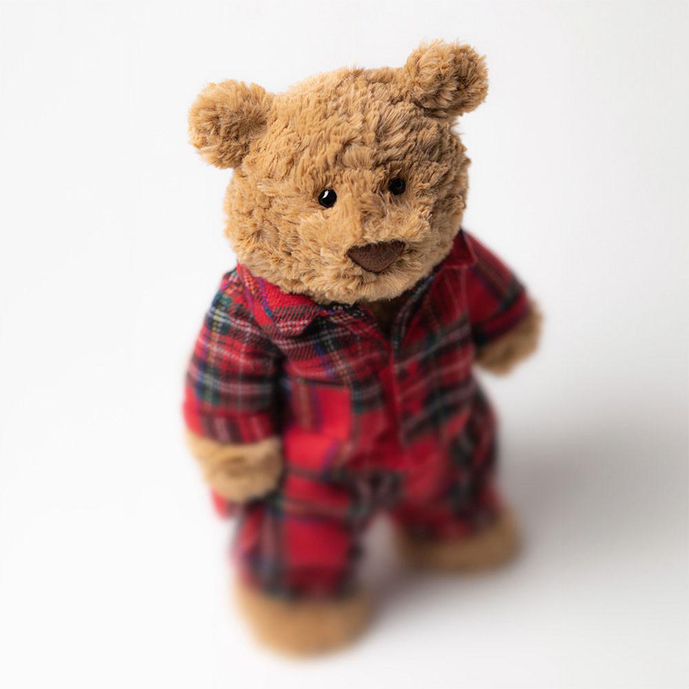 Peluche Jellycat Bartholomew Bear Bedtime,26cm x 12cm x 8cm Marrom | Portugal  NIQMV-8063