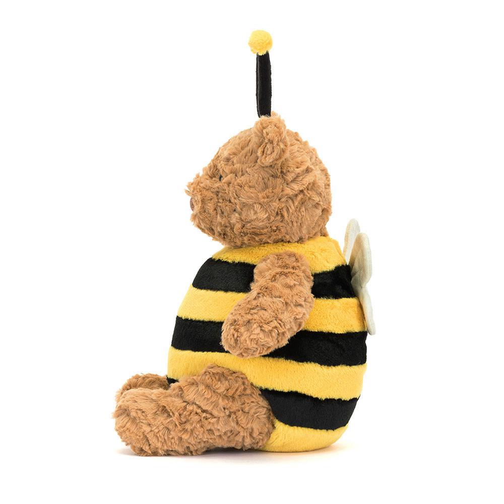 Peluche Jellycat Bartholomew Bear 'Bumblebee',26cm x 14cm x 14cm Marrom | Portugal  RLBYH-8143