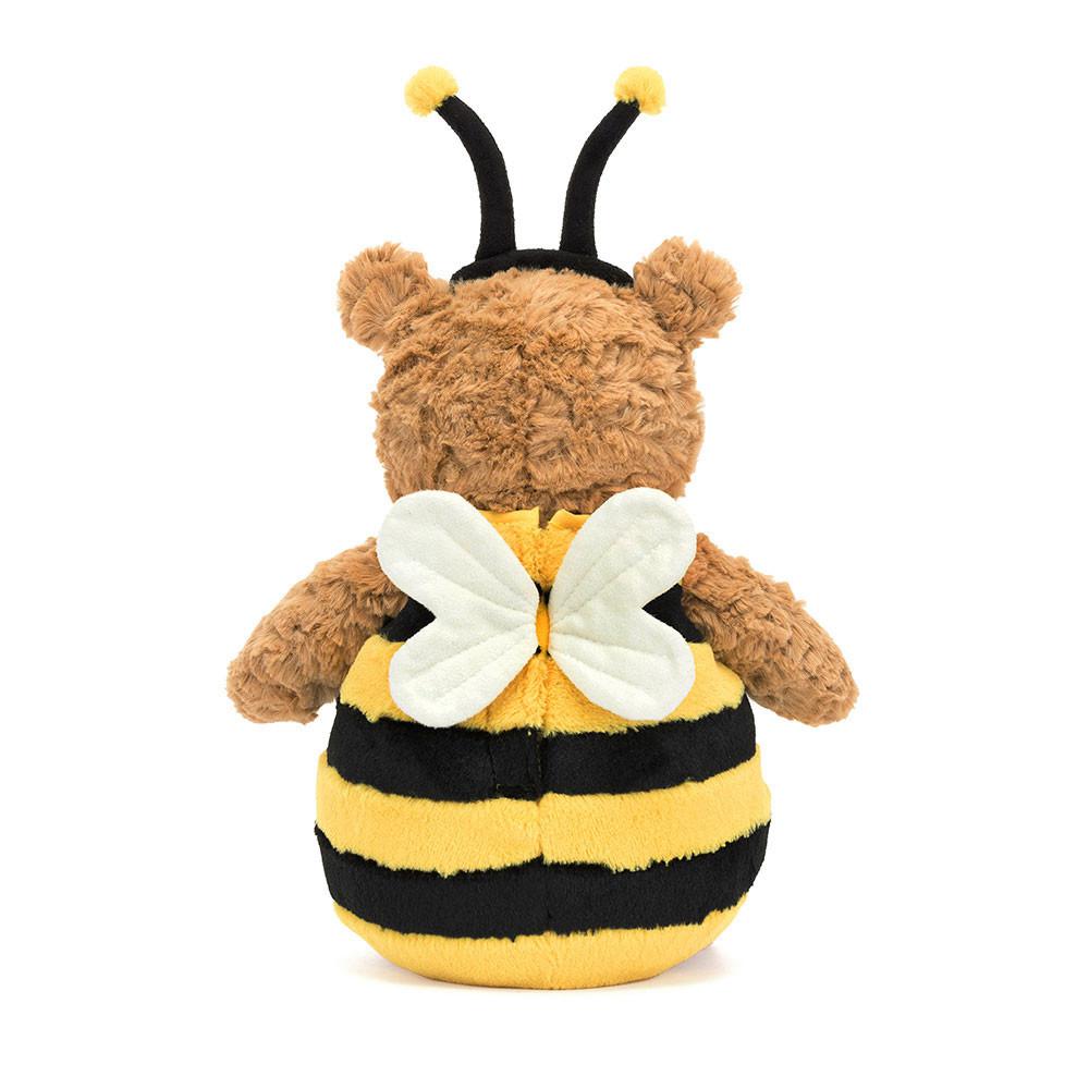Peluche Jellycat Bartholomew Bear 'Bumblebee',26cm x 14cm x 14cm Marrom | Portugal  RLBYH-8143
