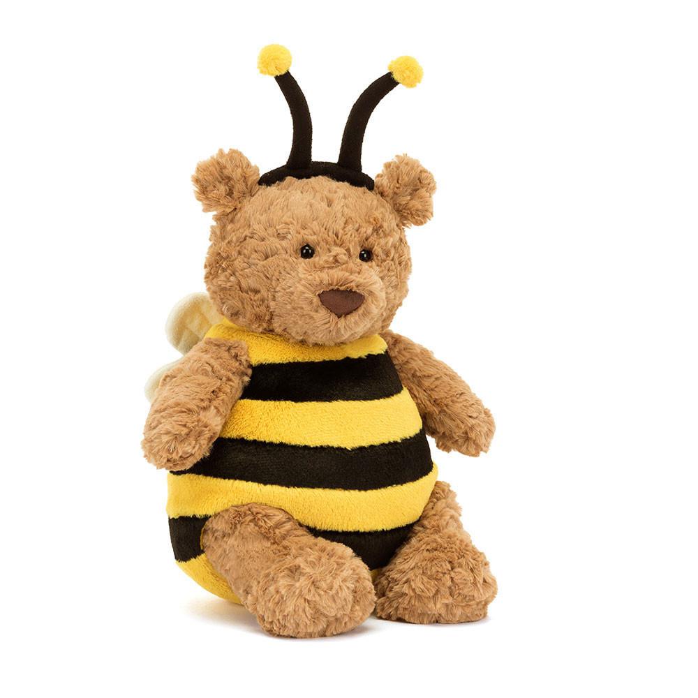 Peluche Jellycat Bartholomew Bear \'Bumblebee\',26cm x 14cm x 14cm Marrom | Portugal  RLBYH-8143