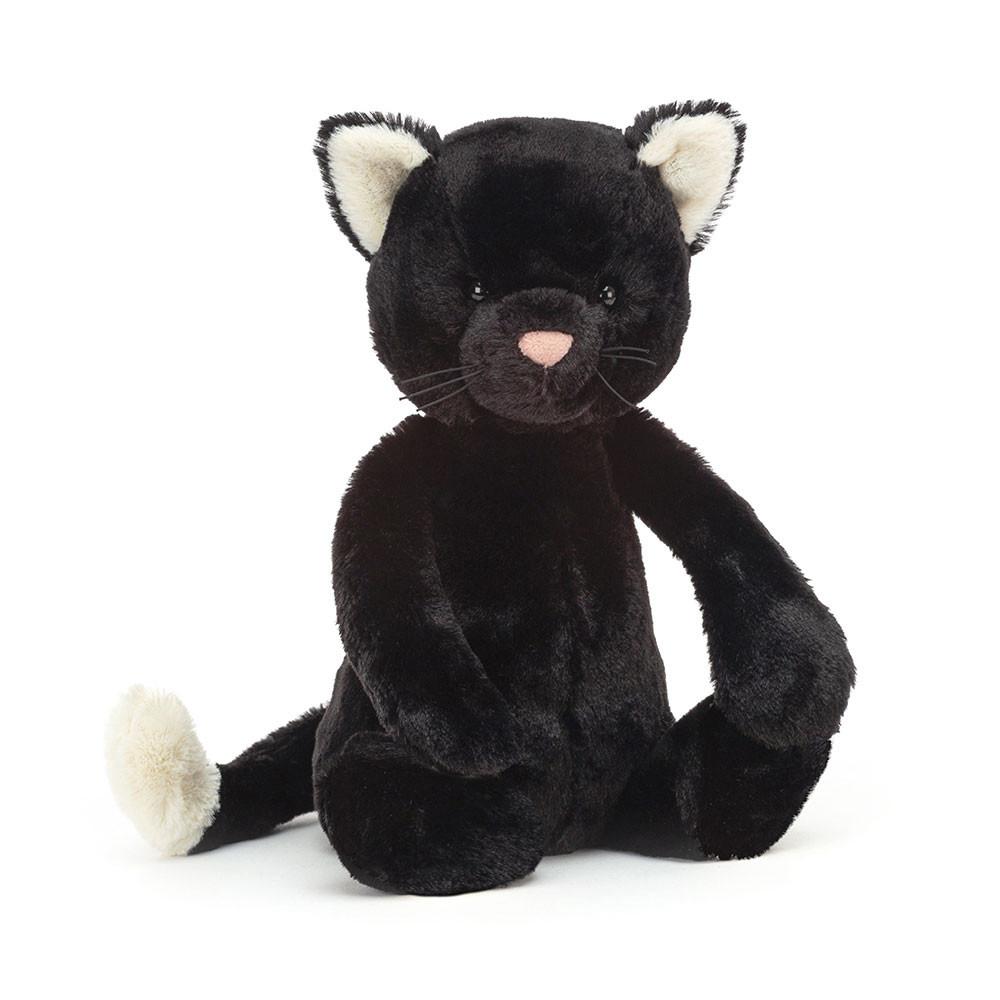 Peluche Jellycat Bashful Black Kitten,12.2in x 4.7in x 3.5in Pretas | Portugal  OAYZC-7169