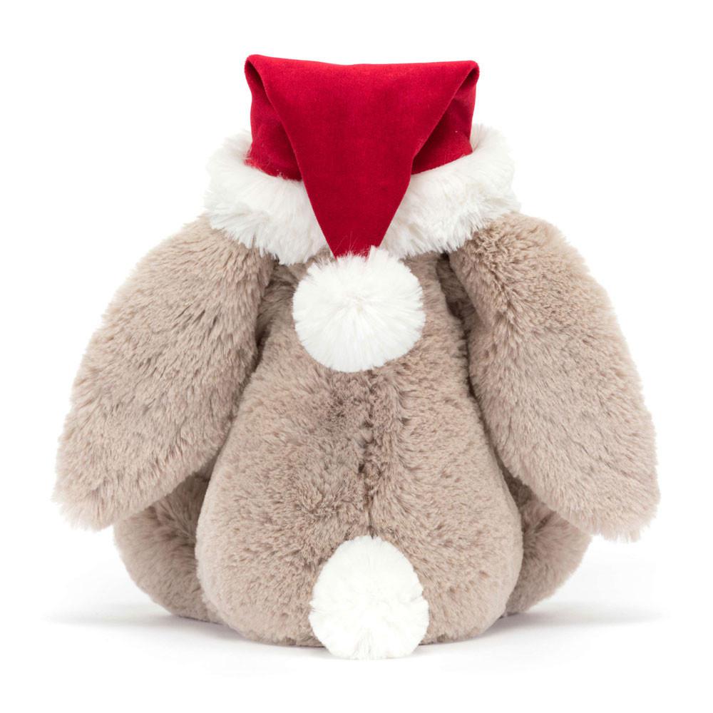 Peluche Jellycat Bashful Christmas Coelhinha,31cm x 12cm x 9cm Bege | Portugal  WJKPC-0972