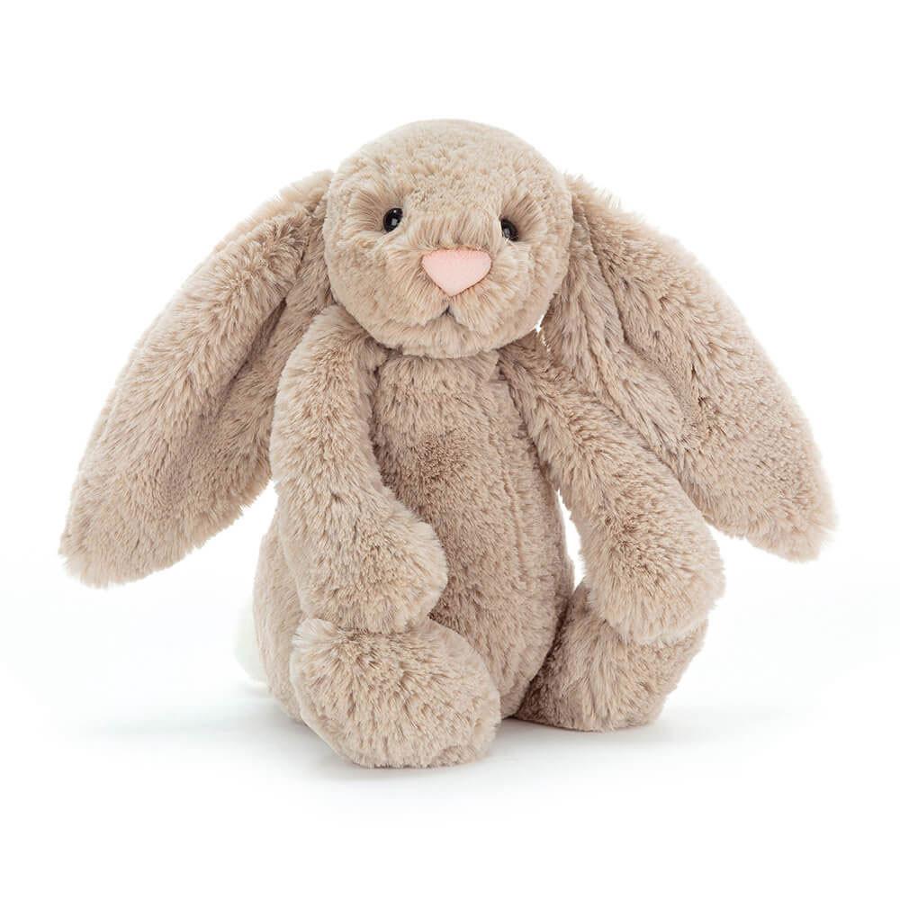 Peluche Jellycat Bashful Coelhinha,31cm x 12cm x 9cm Bege | Portugal  ZKRJP-2956