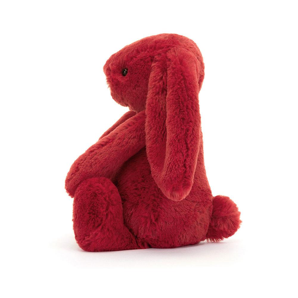 Peluche Jellycat Bashful Cranberry Coelhinha,18cm x 9cm x 8cm Vermelhas | Portugal  FQGEH-0635