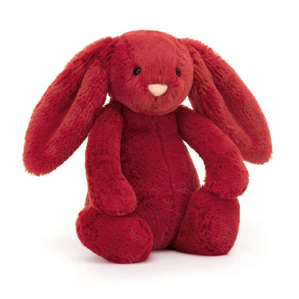 Peluche Jellycat Bashful Cranberry Coelhinha,18cm x 9cm x 8cm Vermelhas | Portugal  FQGEH-0635