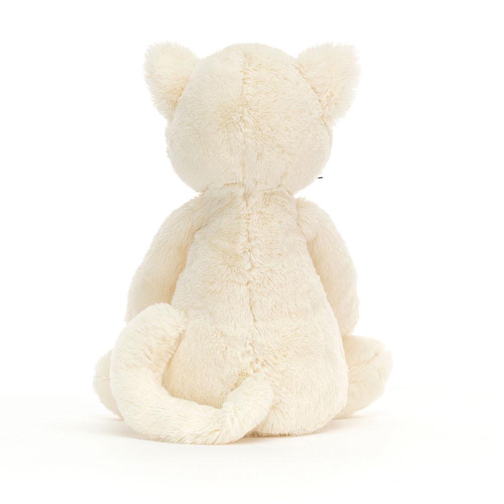 Peluche Jellycat Bashful Cream Kitten,31cm x 12cm x 9cm Branco | Portugal  ESVAO-7268