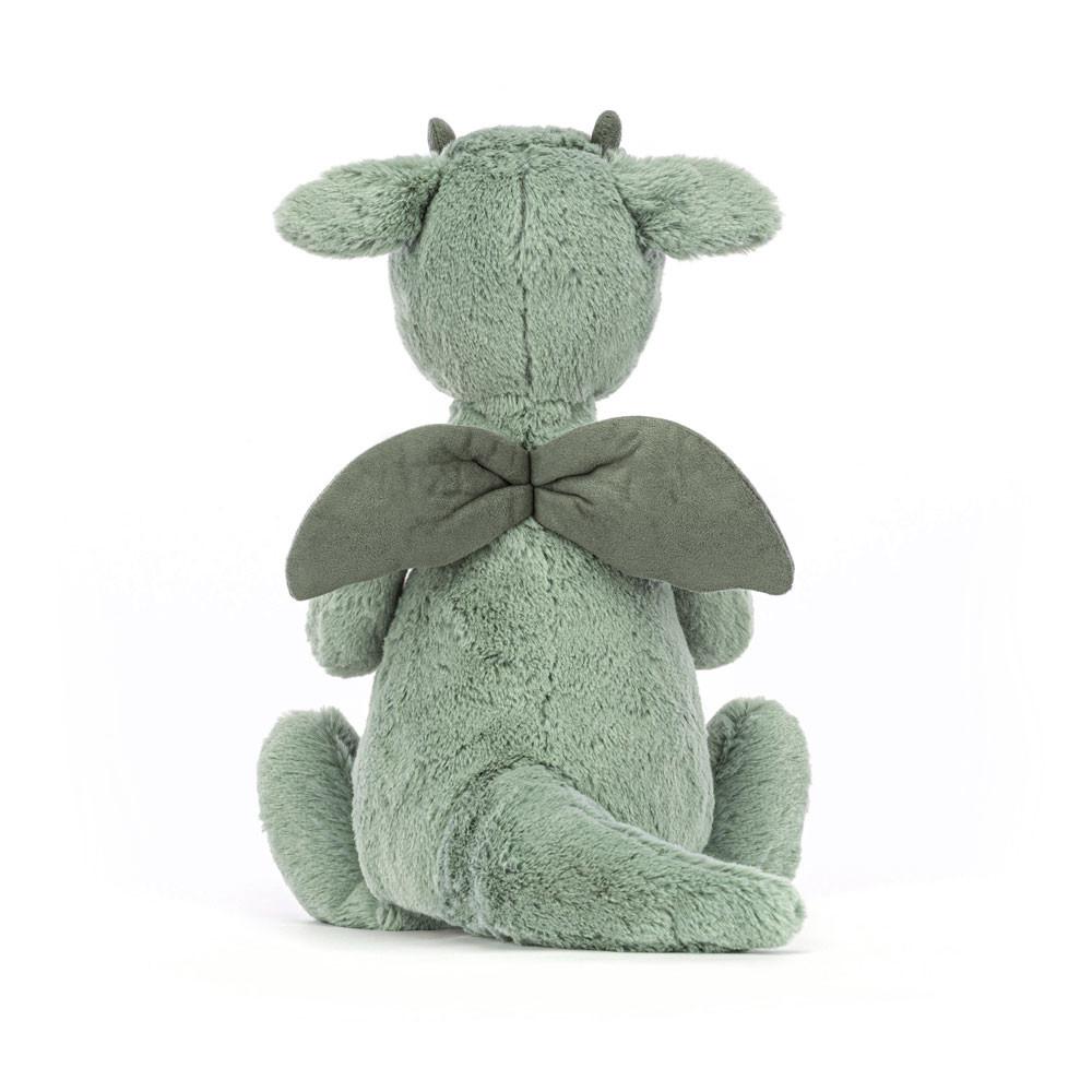 Peluche Jellycat Bashful Dragon,31cm x 12cm x 9cm Verdes | Portugal  UWATN-8725