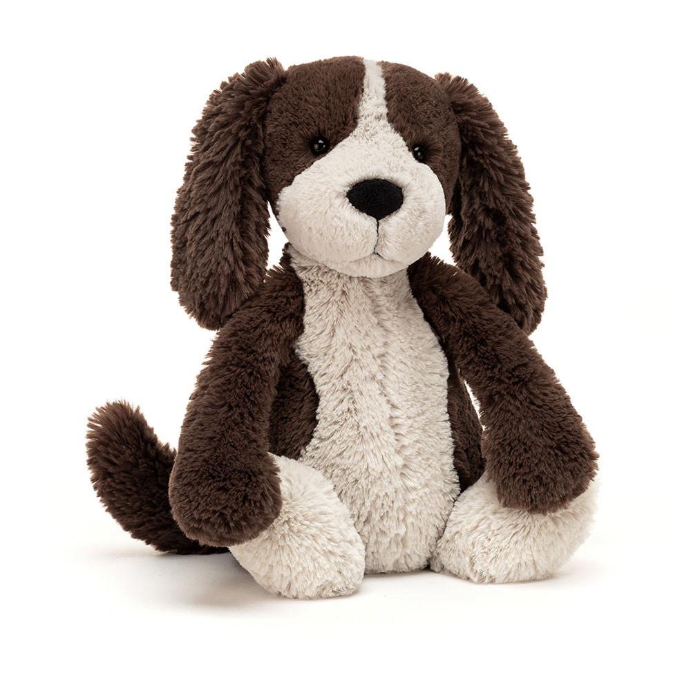 Peluche Jellycat Bashful Fudge Puppy,12.2in x 4.7in x 3.5in Marrom | Portugal  TYPZO-8759