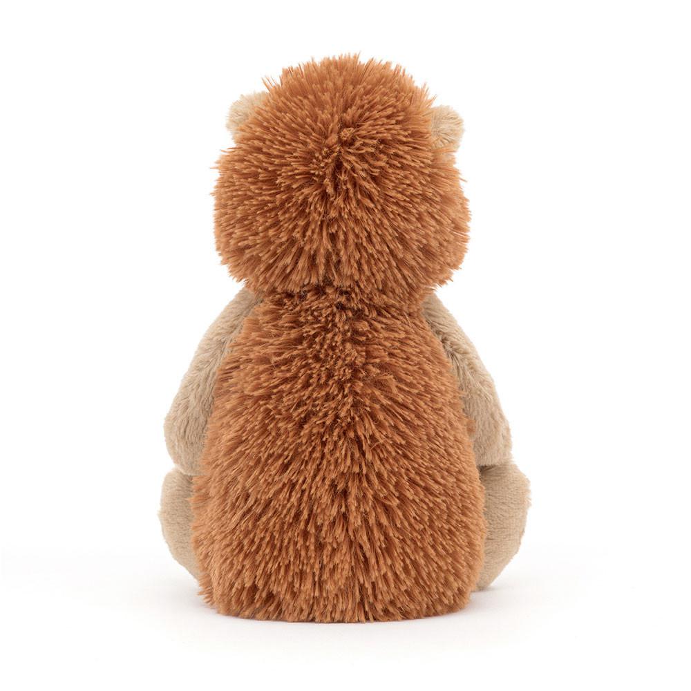 Peluche Jellycat Bashful Hedgehog,31cm x 12cm x 9cm Marrom | Portugal  KGURX-5604