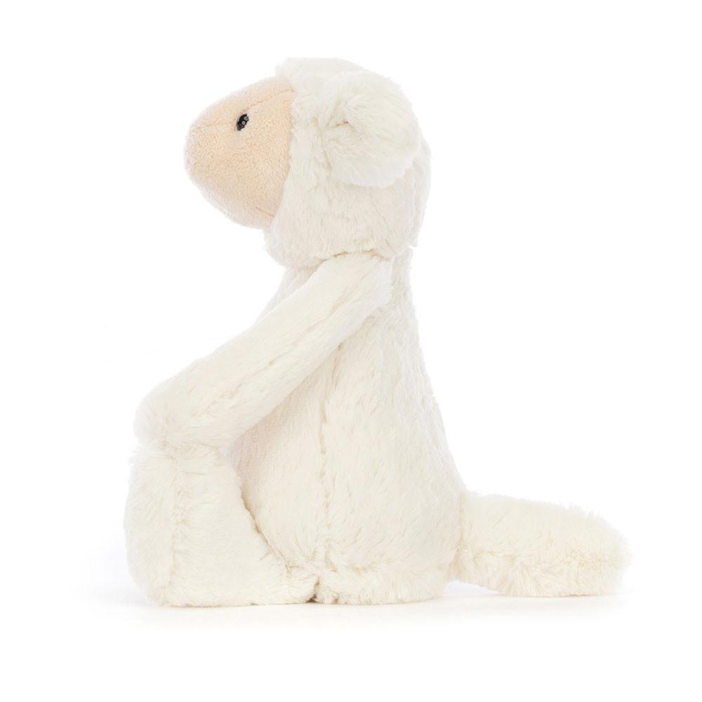 Peluche Jellycat Bashful Lamb,31cm x 12cm x 9cm Branco | Portugal  TZBUR-4791