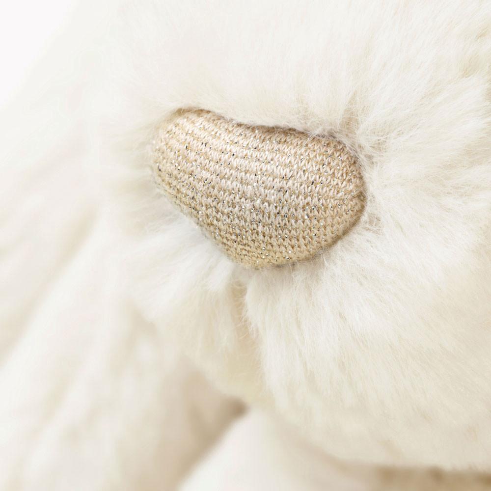 Peluche Jellycat Bashful Luxe Coelhinha Luna,31cm x 12cm x 9cm Branco | Portugal  DPZJR-4703