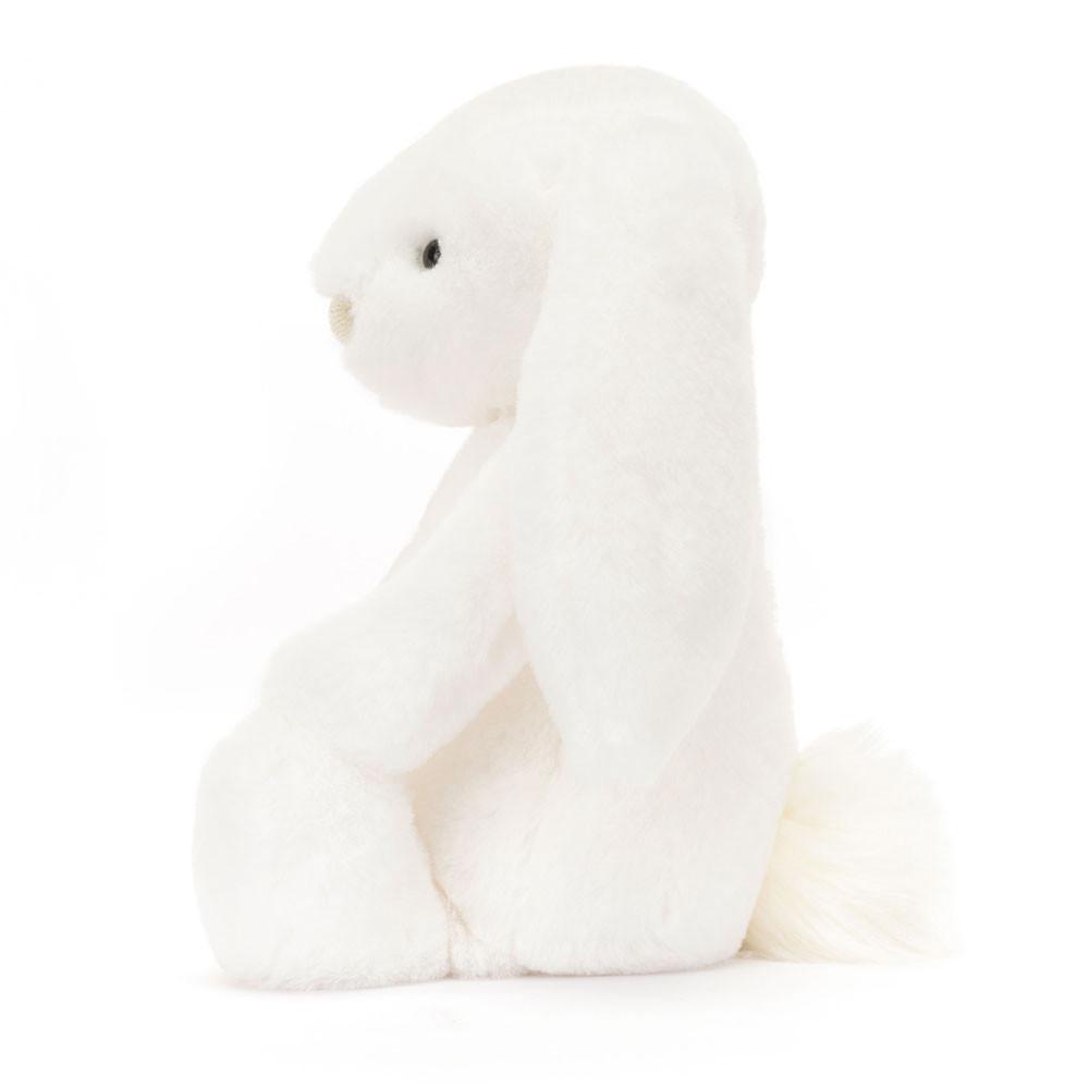 Peluche Jellycat Bashful Luxe Coelhinha Luna,31cm x 12cm x 9cm Branco | Portugal  DPZJR-4703