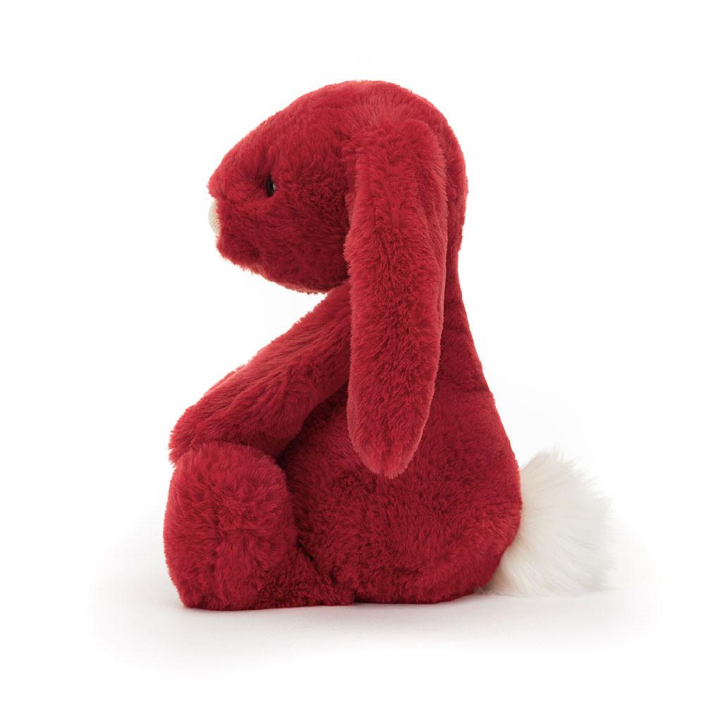 Peluche Jellycat Bashful Luxe Coelhinha Scarlett,31cm x 12cm x 9cm Vermelhas | Portugal  WTKXH-0247