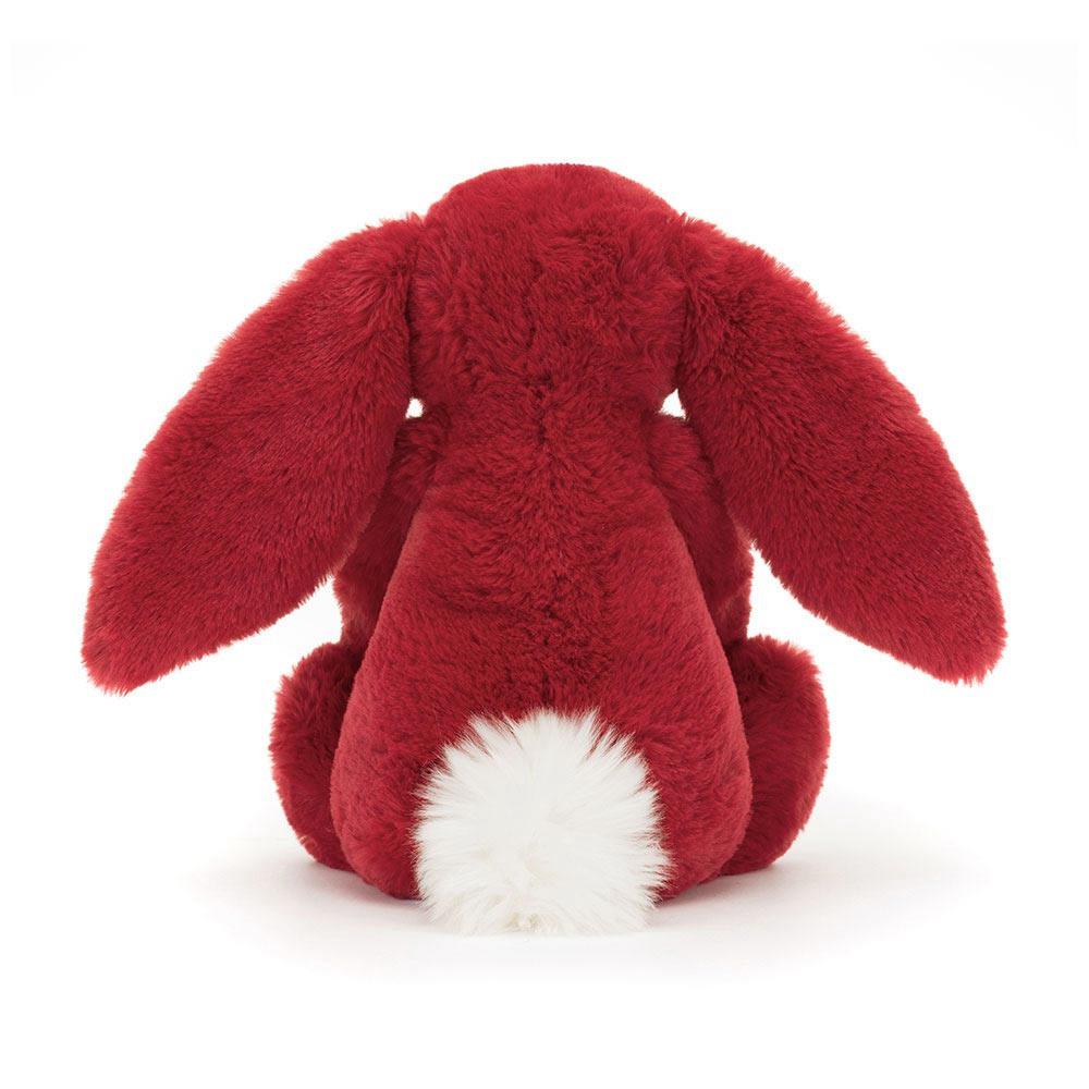 Peluche Jellycat Bashful Luxe Coelhinha Scarlett,31cm x 12cm x 9cm Vermelhas | Portugal  WTKXH-0247