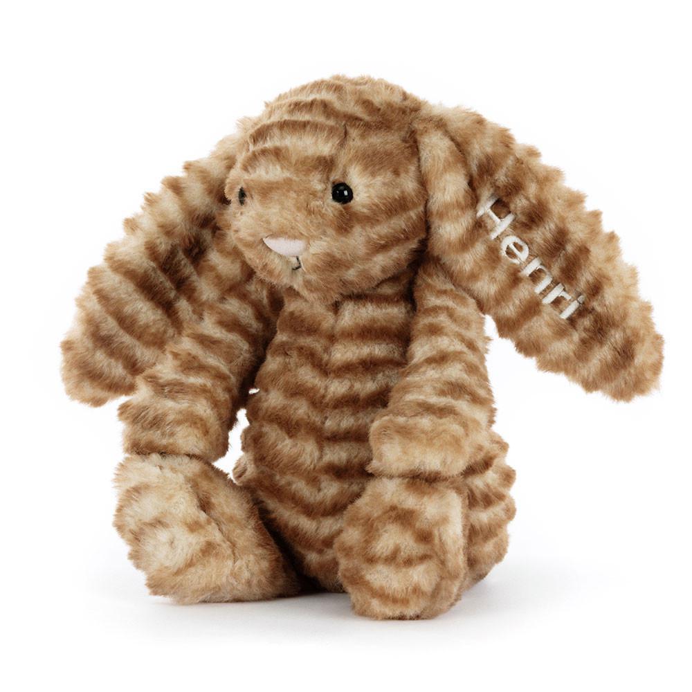 Peluche Jellycat Bashful Luxe Coelhinha Juniper,31cm x 12cm x 9cm Marrom | Portugal  AXQTH-8045