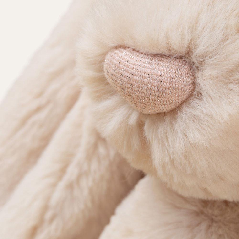Peluche Jellycat Bashful Luxe Coelhinha Willow,31cm x 12cm x 9cm Bege | Portugal  KXCGA-8429
