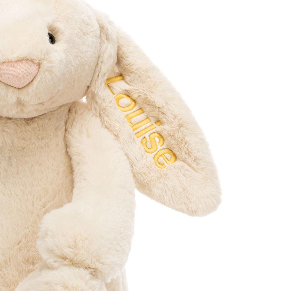 Peluche Jellycat Bashful Luxe Coelhinha Willow Huge,51cm x 21cm x 12cm Bege | Portugal  OYASF-8406