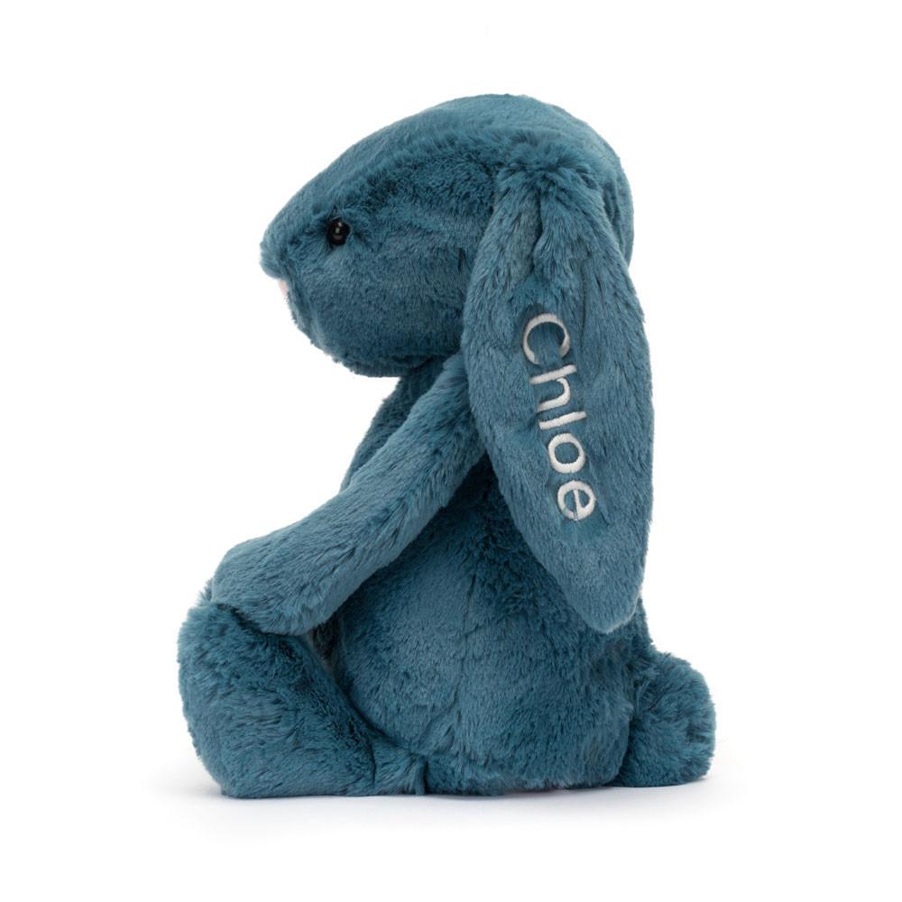 Peluche Jellycat Bashful Mineral Coelhinha Medium,31cm x 12cm x 9cm Azuis | Portugal  MNSIZ-2149