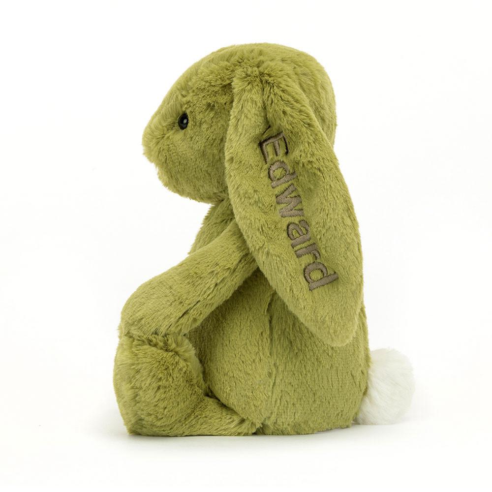 Peluche Jellycat Bashful Moss Coelhinha Medium,31cm x 12cm x 9cm Verdes | Portugal  NQDZM-2148